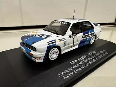 Ixo 1/43 BMW M3 E30 Hartge Adac 1988 Mini Car • $77.95