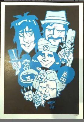 A3 'The Mighty Boosh' Print By  Artist JAKe Detonator (Signed Limited Edition) • £40