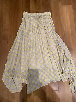 £6.99 • Buy Ladies Zara Spotted Maxi Skirt In Size XS