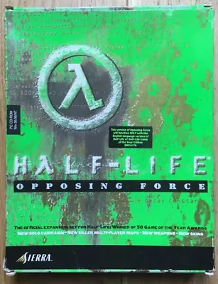 Half-Life: Opposing Force (Big Box) PC CD-ROM • £25