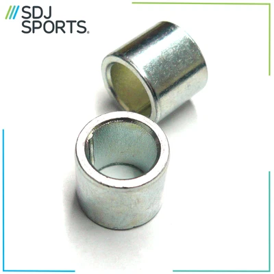 £3.52 • Buy 2X 10mm Silver Alloy Scooter Wheel Core Axle Shims Front & Rear Replacement