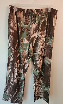 Men’s Camouflage Lounge  Sleep Pants XL Multi-color Woodland Creek NWT • $15.99