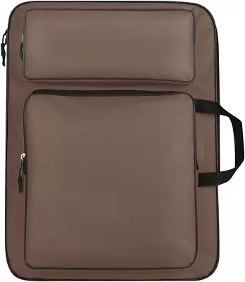 Art Portfolio Case A3 Artist Drawing Board Bag Waterproof Art Carrying Bag Pad • £23.24