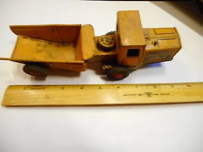 Vintage Japan Tin Friction Gravel Truck For Restore No Plastic [line Mar ?] • $95