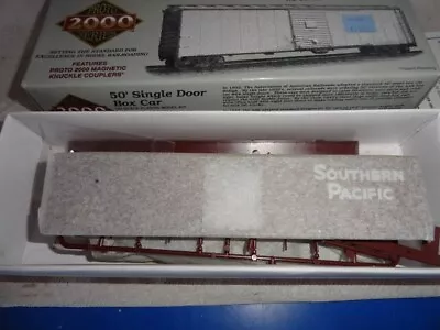 H O Scale Train Car 50' Single Door Box Car 21980 • $9.99