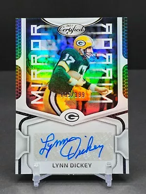 2023 Certified Football Lynn Dickey Mirror Signatures Auto 005/199 #MS83 Packers • $12.50