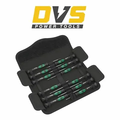 Wera 073675 12 Piece Kraftform Micro Precision Screwdriver Set • £38.95