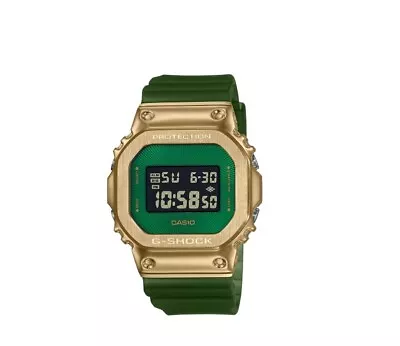 Casio G-Shock Digital 5600 Series Ion Plated Metal Bezel Men's Watch GM5600CL-3 • $179.99