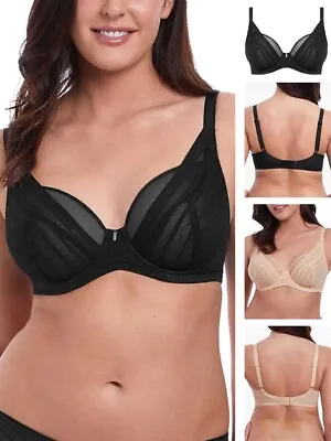 Freya Cameo High Apex Plunge Bra 3161 Underwired Non Padded Lingerie • £25.95