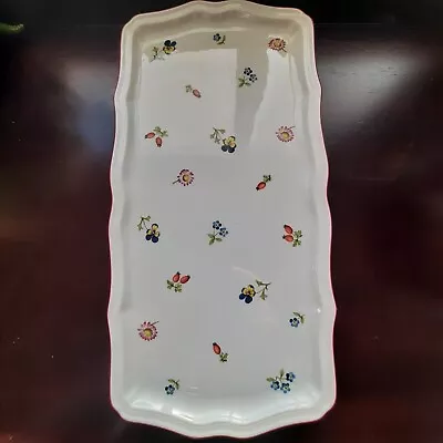 Villeroy & Bach Petite Fleur 14  Fine Porcelain Tray • $69.99