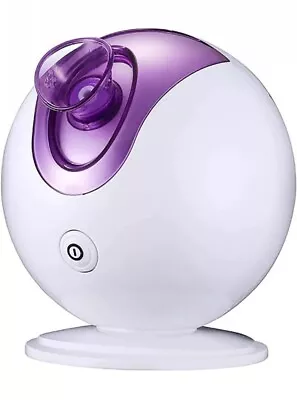 Nano Ionic Facial Steamer Warm Mist Humidifier Atomizer Sauna Mini Spa Face • £23.53