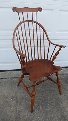 DR DIMES Antique Windsor Chair Single Plank • $950