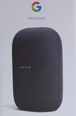 $125 • Buy New Google Nest Audio Smart Speaker With Google Assistant (Charcoal)