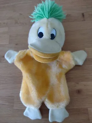 Edd The Duck Puppet With Squeaker In Beak 1990 Golden Bear. • £12.99