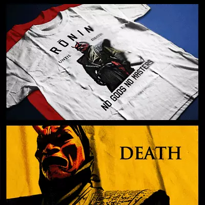 Samurai Warrior Demon T-Shirt Bushido Code Kanji Japanese Katana Ronin Assassin  • $19.99