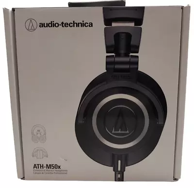 Audio-Technica ATH-M50X Professional Studio Monitor Headphones Wired - Black • $149.99