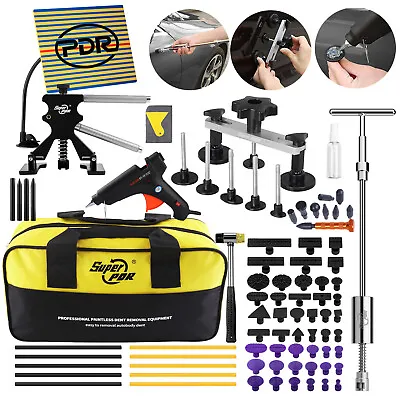 PDR 73PCS Car Dent Puller Repair Paintless Hammer Kit Removal Hail Lifter Tools • $64.99