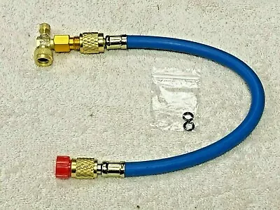 Can Taper R12 R22 Charging Hose For Cans With 1/4 Male Flare & Valve Core • $21.95