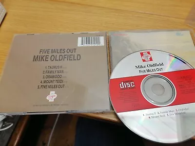 Mike Oldfield Five Miles Out Cd  • £3