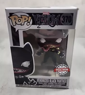 Marvel Venom Venomized Black Panther Special Edition Funko Pop Vinyl Figure • £11.99