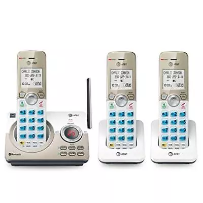 AT&T DL72319 DECT 6.0 3-Handset Cordless Phone For Home With 3 Handsets • $53.12