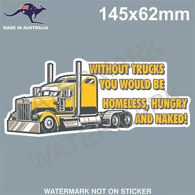 Without Trucks Sticker Mack Kenworth • $6.10