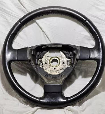 Mk5 2006-2010 VW Jetta Eos Passat CC Leather Steering Wheel • $45