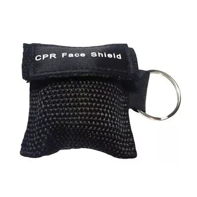 Emergency Face Shield First Aid Keychain Resuscitation Mouth To Mouth CPR Mask  • $9.19