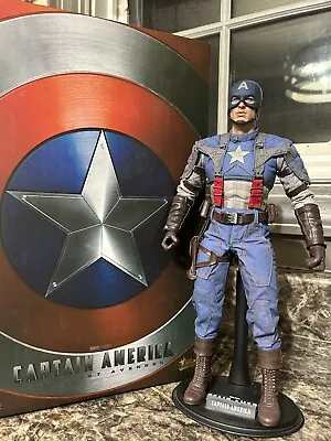 Hot Toys Marvel Captain America The First Avenger MMS156 1/6 Scale Figure READ • $189.99
