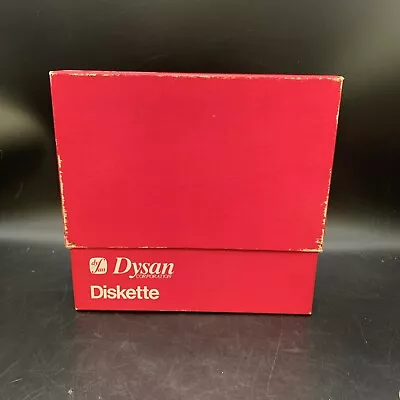 Vintage Dysan 8” Floppy Discs Used In Original Box • $40