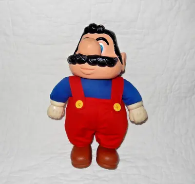 Vintage 1989 Applause/Nintendo 12  SUPER MARIO BROS Plush Figure Toy - No Hat • $27.99