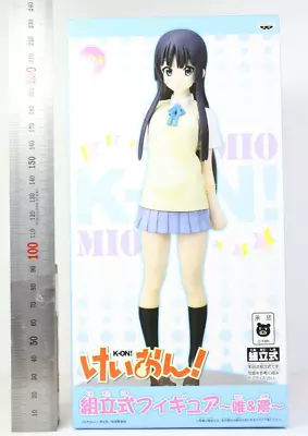 Anime Figure Mio Akiyama K-ON Banpresto Prize 16cm 6.3inch Height 2010 • $32.80