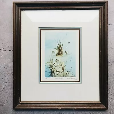 Marsh Edge Signed Limited Edition Lithograph Watercolor Painting By Susan Swartz • $39.95