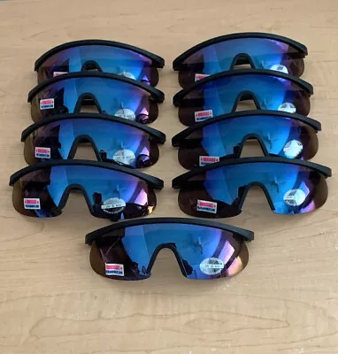 WHOLESALE LIQUIDATION Set 19 NEW Polycarbonate Sports Sunglasses Qty 9 • $16.20