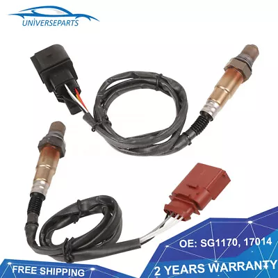 2x Up&Down Stream O2 Oxygen Sensor For Audi TT A4 Quattro VW Golf GTI Jetta 1.8L • $34.89