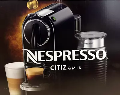 £119.99 • Buy Magimix Nespresso CitiZ & Milk Pod Coffee Machine & Milk Frother Espresso Maker