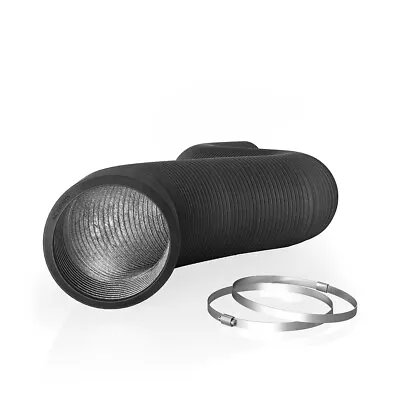 Flexible 8-Inch Four-Layer Aluminium Ducting 8-Feet Long Ventilation Exhaust • $18.99