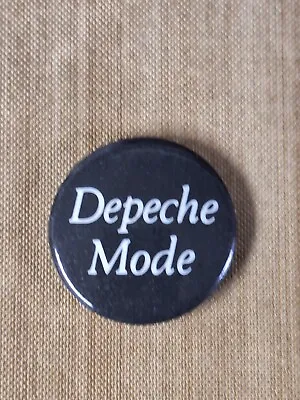 Depeche Mode Vintage Button Badge 80s Original Made In England New Wave  • $12