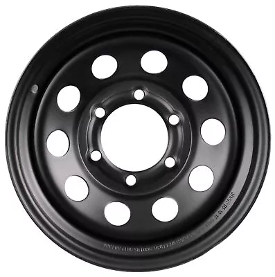 ECustomrim Trailer Rim Wheel 15X6 Black Modular 2830 Lb. 4.27 Center Bore 6 Lug • $68.97