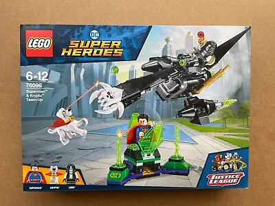 LEGO 76096 - DC Comics Super Heroes Superman & Krypto Team-Up - New & Sealed • $80