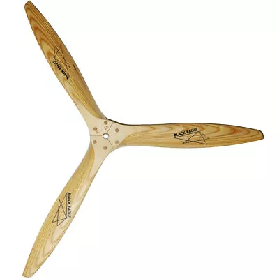 24 25 Inch 3-Blade Gas RC Model Airplane Propellers Laminated Wood Props BEA-ID • $84.99