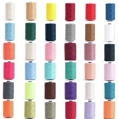 £1.25 • Buy Hemline 1000m Overlocking And Sewing Thread Machine Or Hand Polyester