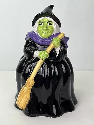 Boston Warehouse Scary Witch Cookie Jar Halloween Decor • $39.99