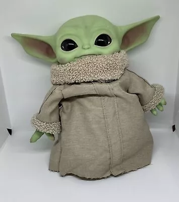 STAR WARS Mandalorian The Child 11  Plush Baby Yoda Doll Grogu Mattel • $12