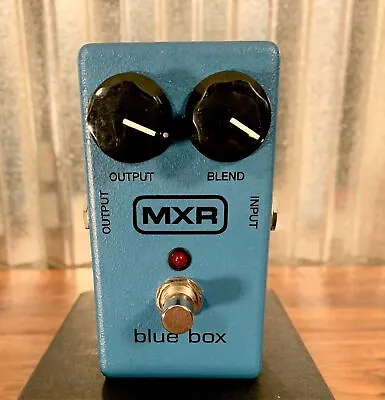 Dunlop MXR M103 Blue Box Octave Fuzz Guitar Effect Pedal Demo • $84.99