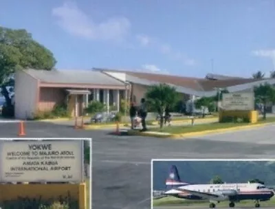 Majuro Airport - Air Marshall Islands HS 748 - Postcard • $7.60