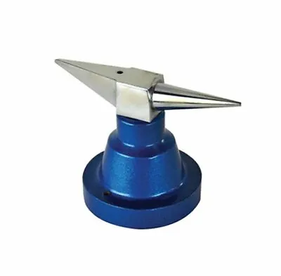 4-1/2  Jewelers Double Horn Anvil 1lb 11oz Bench Mounted Metalsmith Forming Tool • $47.79