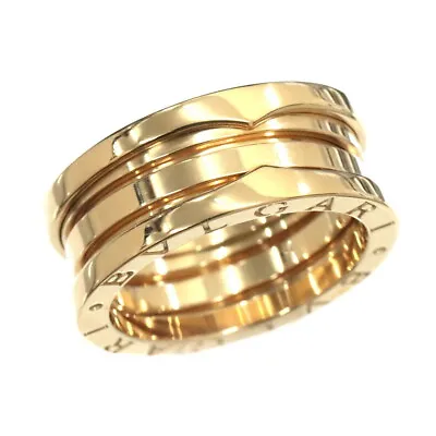 £644.38 • Buy BVLGARI B-ZERO1 3 BAND Ring 18K Yellow Gold 750 Size49 4.5(US) 90188784