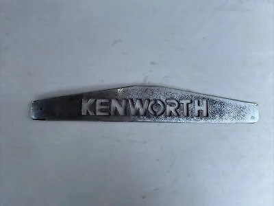 Kenworth Truck Emblem; Decorative; Mancave; Metal; Advertising; Chrome Grill • $75