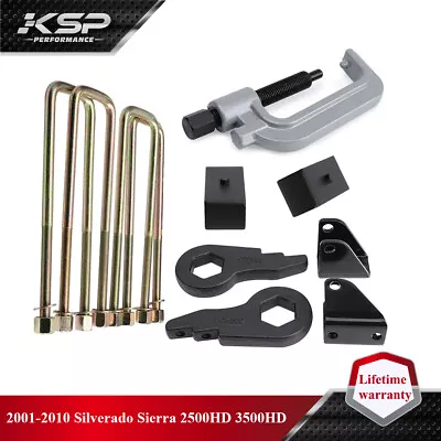 $109.99 • Buy 3  Lift Kit With Tool For 2001-2010 Chevy GMC Sierra Silverado 2500 2500HD SE